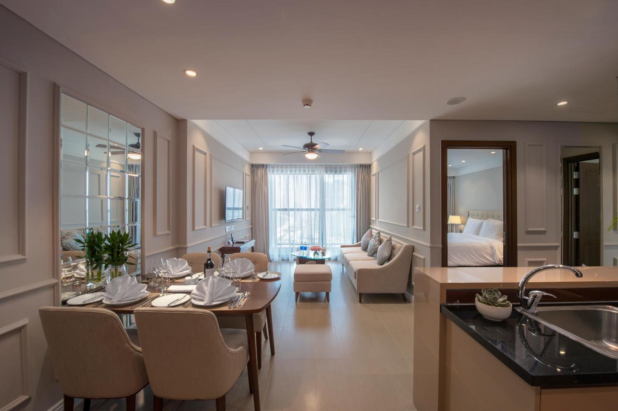 Luxury Beach Condo 5-Star, Rooftop Pool Da Nang Exterior foto